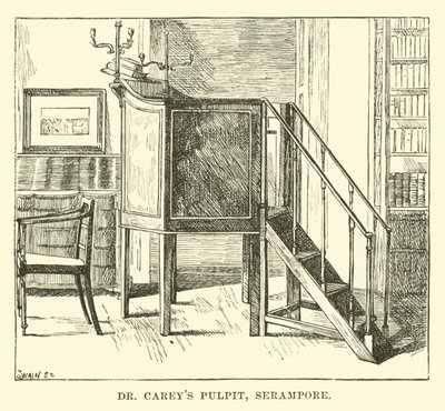 الدكتور Careys Pulpit ، سيرامبور بواسطة مدرسة اللغة الإنجليزية