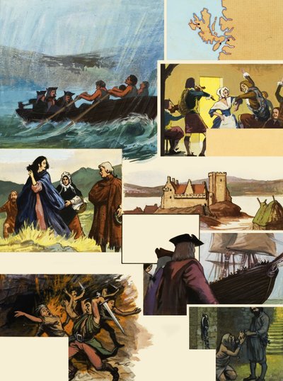 الدكتور جونسون في اسكتلندا بواسطة مدرسة اللغة الإنجليزية