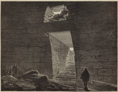 حفريات الدكتور Schliemanns في Mycenae بواسطة مدرسة اللغة الإنجليزية