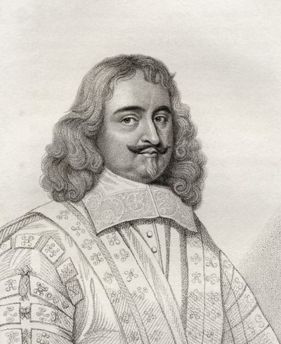 إدوارد هايد ، رسم توضيحي من "كتالوج المؤلفين الملكيين والنبلاء ، المجلد الثالث" ، نُشر عام 1806 بواسطة مدرسة اللغة الإنجليزية
