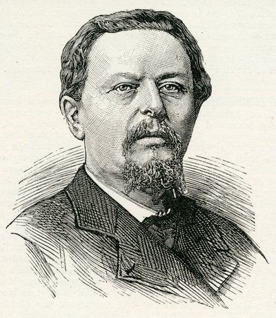 إميل بريتون (1831-1902) من "أخبار لندن المصورة" مايو 1884 (نقش) بواسطة مدرسة اللغة الإنجليزية
