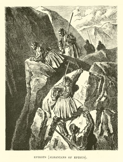 Epirots ، ألبان Epirus بواسطة مدرسة اللغة الإنجليزية