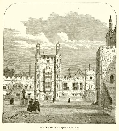 Eton College Quadrangle بواسطة مدرسة اللغة الإنجليزية