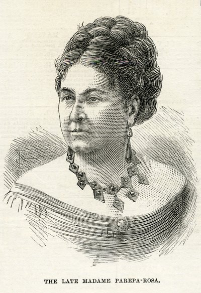 Euphrosyne Parepa-Rosa ، توضيح للرسم البياني ، 7 فبراير 1874 بواسطة مدرسة اللغة الإنجليزية