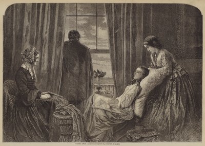 Fading Away (engraving) بواسطة مدرسة اللغة الإنجليزية