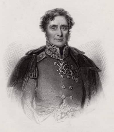 فيتزروي جيمس هنري سومرست (1788-1855) ، البارون راجلان الأول بواسطة مدرسة اللغة الإنجليزية
