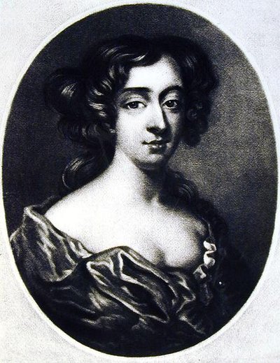 فرانسيس تيريزا ستيوارت (1647-1702) دوقة ريتشموند ، صورة توضيحية من صور الشخصيات اللامعة في التاريخ البريطاني التي نقشها ريتشارد إيرلوم (1743-1822) وتشارلز تورنر (c.1775-1857) بواسطة مدرسة اللغة الإنجليزية