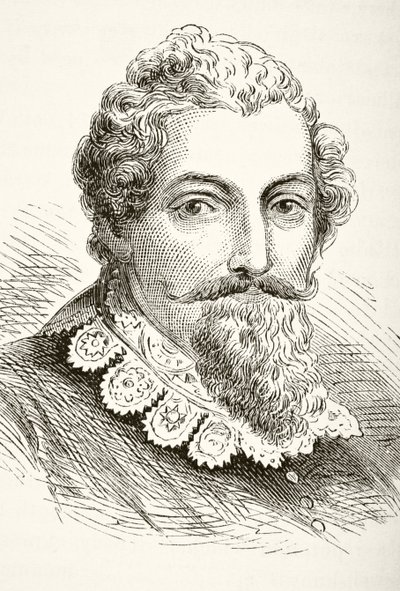 فرانسيس بومونت ، "التاريخ الوطني والمحلي لإنجلترا" بقلم ويليام هيكمان سميث أوبري (1858-1916) نشر لندن ، c.1890 بواسطة مدرسة اللغة الإنجليزية