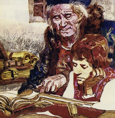 تم تعليم فرانسوا من قبل كاهن أصبح مساعده بواسطة مدرسة اللغة الإنجليزية