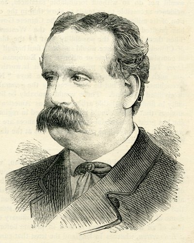 فرانك Vizetelly (1830-1883) رسم توضيحي من The Graphic December ، 1883 بواسطة مدرسة اللغة الإنجليزية