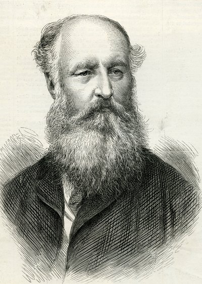 فريدريك أرو (ت 1875) من أخبار لندن المصورة 31 يوليو 1875 بواسطة مدرسة اللغة الإنجليزية