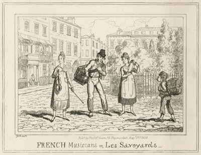 الموسيقيون الفرنسيون أو Les Savoyards بواسطة مدرسة اللغة الإنجليزية