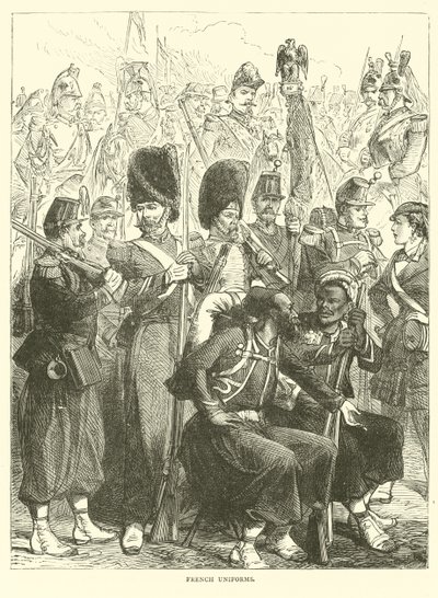 الزي الفرنسي ، سبتمبر 1870 بواسطة مدرسة اللغة الإنجليزية