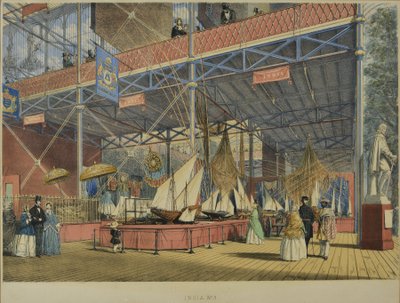 من صور "ديكنسون" الشاملة للمعرض الكبير لعام 1851 "، نشر 1854 الهند رقم 3 ، 1854 بواسطة مدرسة اللغة الإنجليزية