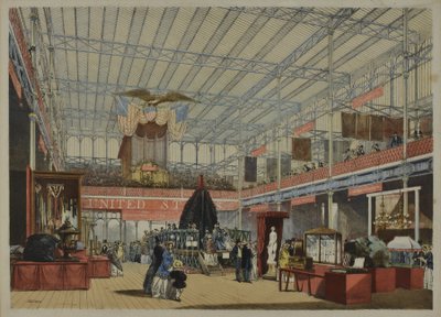 من صور "ديكنسون" الشاملة للمعرض الكبير لعام 1851 "، نشر 1854 - أمريكا ، 1854 بواسطة مدرسة اللغة الإنجليزية