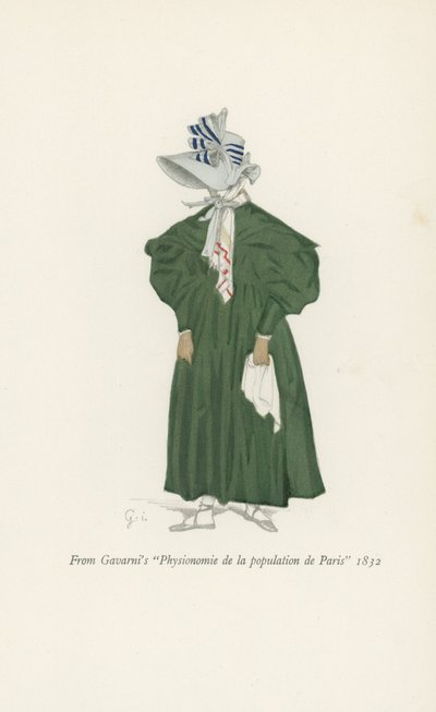 من Gavarnis Psysionomie de la Population de Paris 1832 بواسطة مدرسة اللغة الإنجليزية