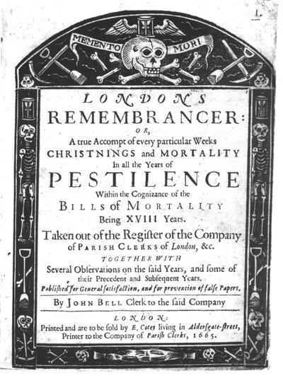 صورة للواجهة في لندن من قبل جون بيل ، 1665 بواسطة مدرسة اللغة الإنجليزية
