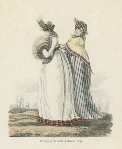 معرض الأزياء ، لندن ، 1797 بواسطة مدرسة اللغة الإنجليزية