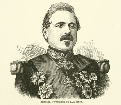 جنرال دوريس دي بالادينز ، ديسمبر 1870 بواسطة مدرسة اللغة الإنجليزية