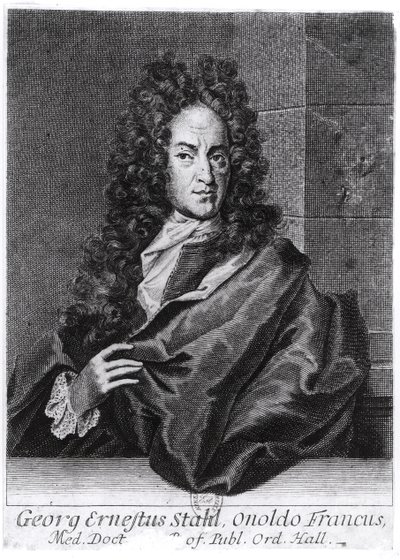 جورج إرنست ستال (1660-1734) بواسطة مدرسة اللغة الإنجليزية