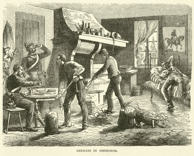 الألمان في حوزتهم ، سبتمبر 1870 بواسطة مدرسة اللغة الإنجليزية