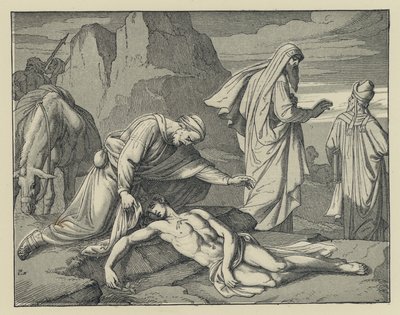 السامري الصالح (النقش) بواسطة مدرسة اللغة الإنجليزية