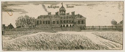 Goring House ، في وقت لاحق Arlington House ، في موقع قصر باكنغهام بواسطة مدرسة اللغة الإنجليزية