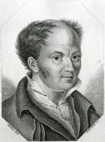 جوتفريد ويبر (1779-1839) (نقش) بواسطة مدرسة اللغة الإنجليزية