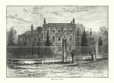 حديقة غوف بارك (نقش) بواسطة مدرسة اللغة الإنجليزية