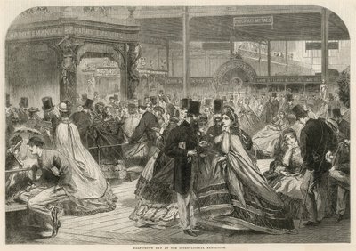 يوم نصف التاج في المعرض الدولي 1862 بواسطة مدرسة اللغة الإنجليزية