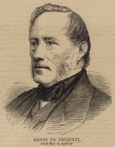 Henri de Triqueti (engraving) بواسطة مدرسة اللغة الإنجليزية