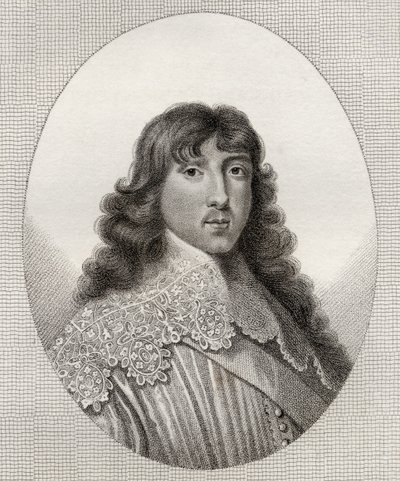 هنري كاري ، رسم توضيحي من "كتالوج المؤلفين الملكيين والنبلاء ، المجلد الثالث" ، نُشر عام 1806 بواسطة مدرسة اللغة الإنجليزية
