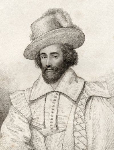 هنري كاري ، رسم توضيحي من "كتالوج المؤلفين الملكيين والنبلاء ، المجلد الخامس" ، نُشر عام 1806 بواسطة مدرسة اللغة الإنجليزية