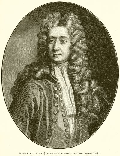 هنري سانت جون (بعد ذلك Viscount Bolingbroke) بواسطة مدرسة اللغة الإنجليزية