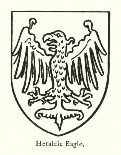 النسر الشرعي (نقش) بواسطة مدرسة اللغة الإنجليزية