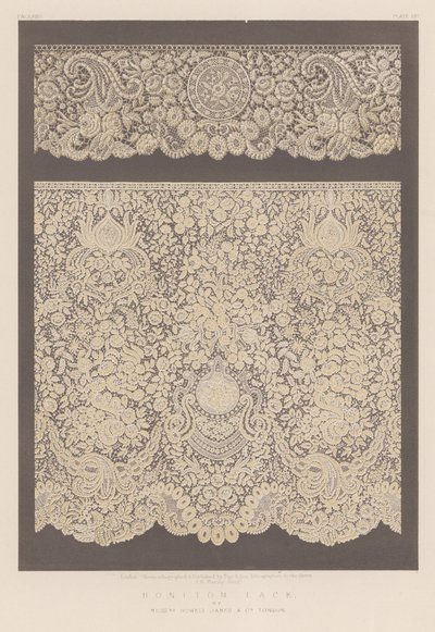 Honiton Lace من قبل السادة Howell James and Co ، لندن بواسطة مدرسة اللغة الإنجليزية