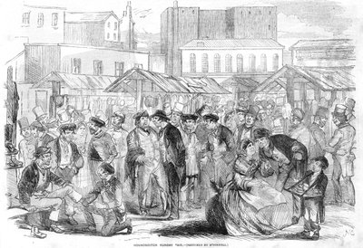 Houndsditch Sunday Fair ، لندن بواسطة مدرسة اللغة الإنجليزية