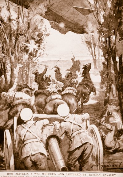 كيف دمر زيبلين 5 وأسره الفرسان الروس ، 1914-1919 بواسطة مدرسة اللغة الإنجليزية