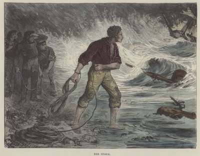 Illustration for David Copperfield (coloured engraving) بواسطة مدرسة اللغة الإنجليزية