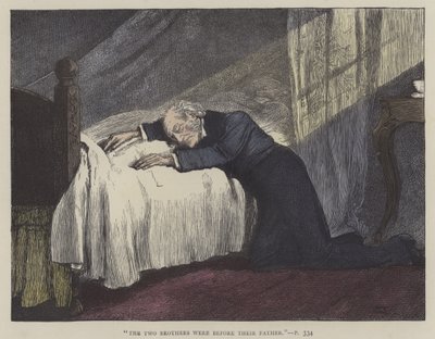 رسم توضيحي لـ Little Dorrit (نقش ملون) بواسطة مدرسة اللغة الإنجليزية