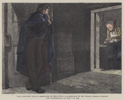 رسم توضيحي لـ Little Dorrit (نقش ملون) بواسطة مدرسة اللغة الإنجليزية