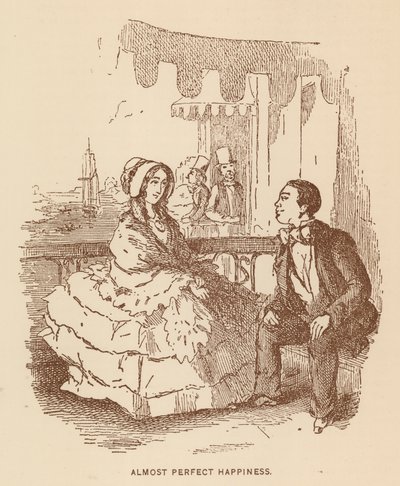 رسم توضيحي لتاريخ Pendennis بواسطة Thackeray (litho) بواسطة مدرسة اللغة الإنجليزية