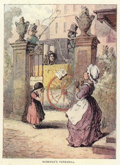 رسم توضيحي لمعرض Vanity Fair بواسطة Thackeray بواسطة مدرسة اللغة الإنجليزية