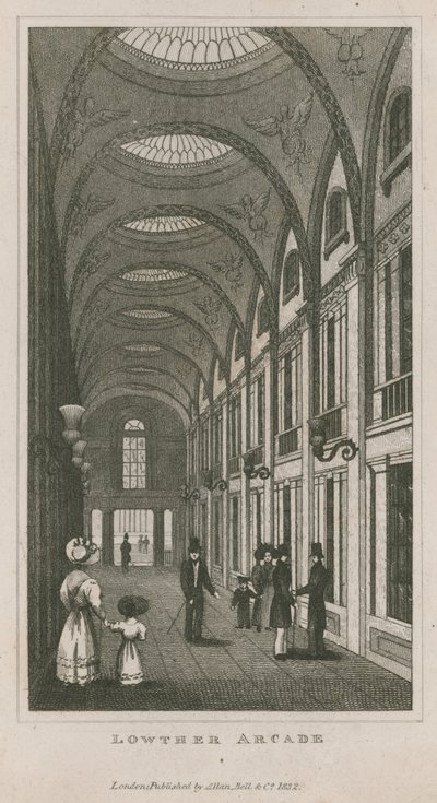 داخل Lowther Arcade بواسطة مدرسة اللغة الإنجليزية
