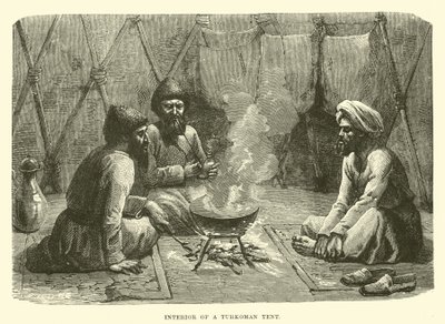 داخل خيمة تركمانية بواسطة مدرسة اللغة الإنجليزية