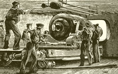 الجزء الداخلي من برج من Ironclad بواسطة مدرسة اللغة الإنجليزية