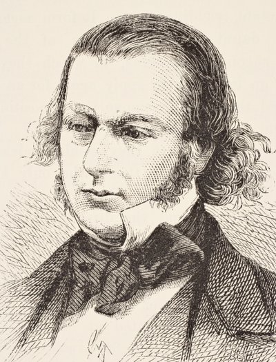 Isambard Kingdom Brunel ، من التاريخ الوطني والمحلي لإنجلترا بقلم ويليام هيكمان سميث أوبري (1858-1916) نشرت لندن ، c.1890 بواسطة مدرسة اللغة الإنجليزية