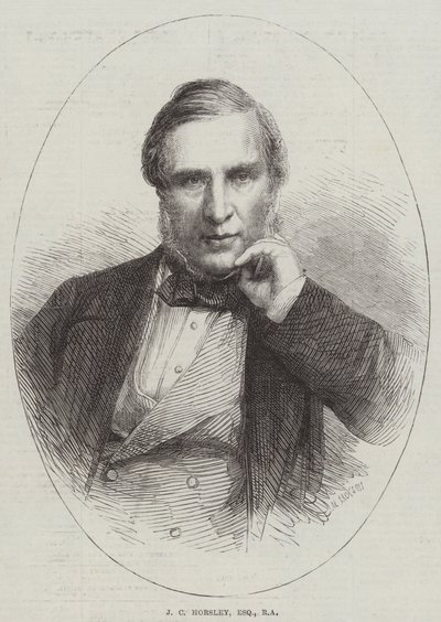 JC Horsley ، Esquire ، RA (نقش) بواسطة مدرسة اللغة الإنجليزية