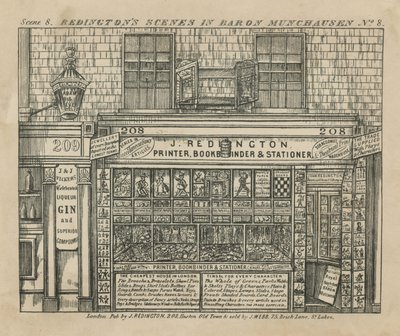 J. Redington الطابعة ، Bookbinder و Stationer بواسطة مدرسة اللغة الإنجليزية