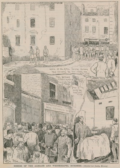 جاك السفاح: مشاهد من جرائم Aldgate و Whitechapel بواسطة مدرسة اللغة الإنجليزية